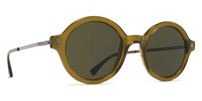 Mykita® ESBO MYK ESBO C114 Peridot/Shiny Graphite / Raw Green Solid 48 - C114 Peridot/Shiny Graphite / Raw Green Solid Sunglasses