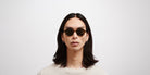 Mykita® ESBO MYK ESBO C114 Peridot/Shiny Graphite / Raw Green Solid 48 - C114 Peridot/Shiny Graphite / Raw Green Solid Sunglasses