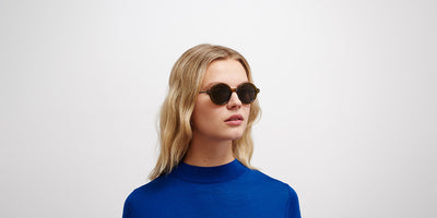 Mykita® ESBO MYK ESBO C114 Peridot/Shiny Graphite / Raw Green Solid 48 - C114 Peridot/Shiny Graphite / Raw Green Solid Sunglasses