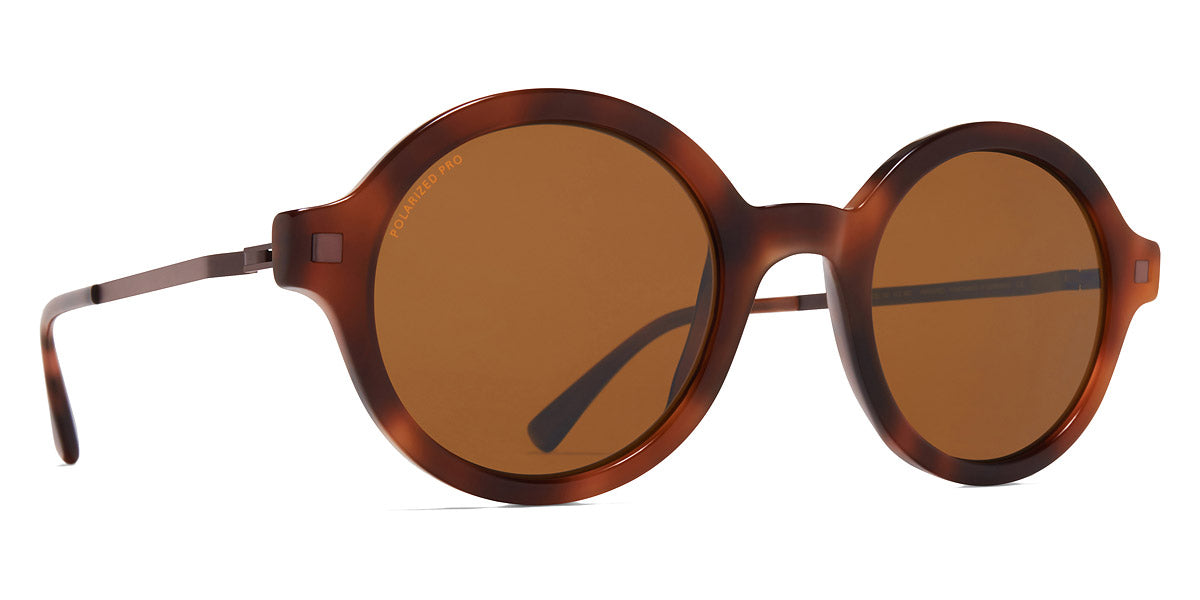 Mykita® ESBO MYK ESBO C86 Zanzibar/Mocca / Polarized Pro Amber Brown 48 - C86 Zanzibar/Mocca / Polarized Pro Amber Brown Sunglasses