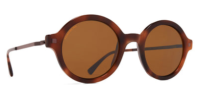 Mykita® ESBO MYK ESBO C86 Zanzibar/Mocca / Polarized Pro Amber Brown 48 - C86 Zanzibar/Mocca / Polarized Pro Amber Brown Sunglasses