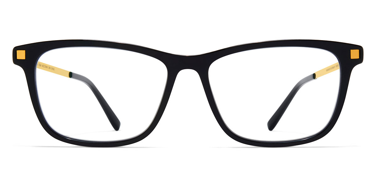 Mykita® ESJA MYK ESJA C6 Black/Glossy Gold 49 - C6 Black/Glossy Gold Eyeglasses