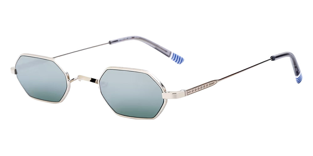 Etnia Barcelona® BYWATER SUN Sunglasses ETB 4 BYWATE 47S SLGY - Silver