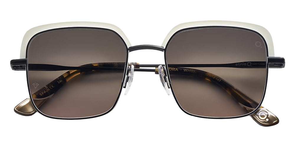 Etnia Barcelona® DORA SUN Sunglasses ETB 4 DORA 51S WHBK - White/Black