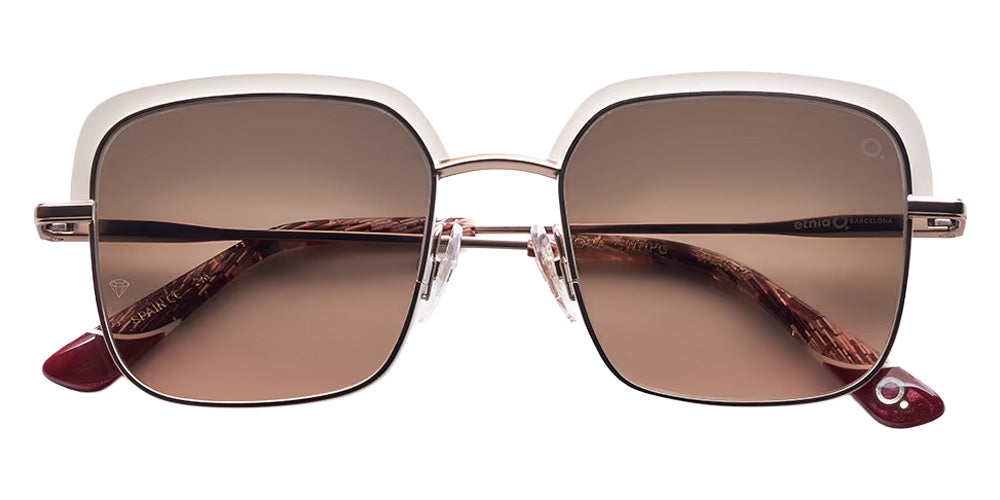 Etnia Barcelona® DORA SUN Sunglasses ETB 4 DORA 51S WHPG - White