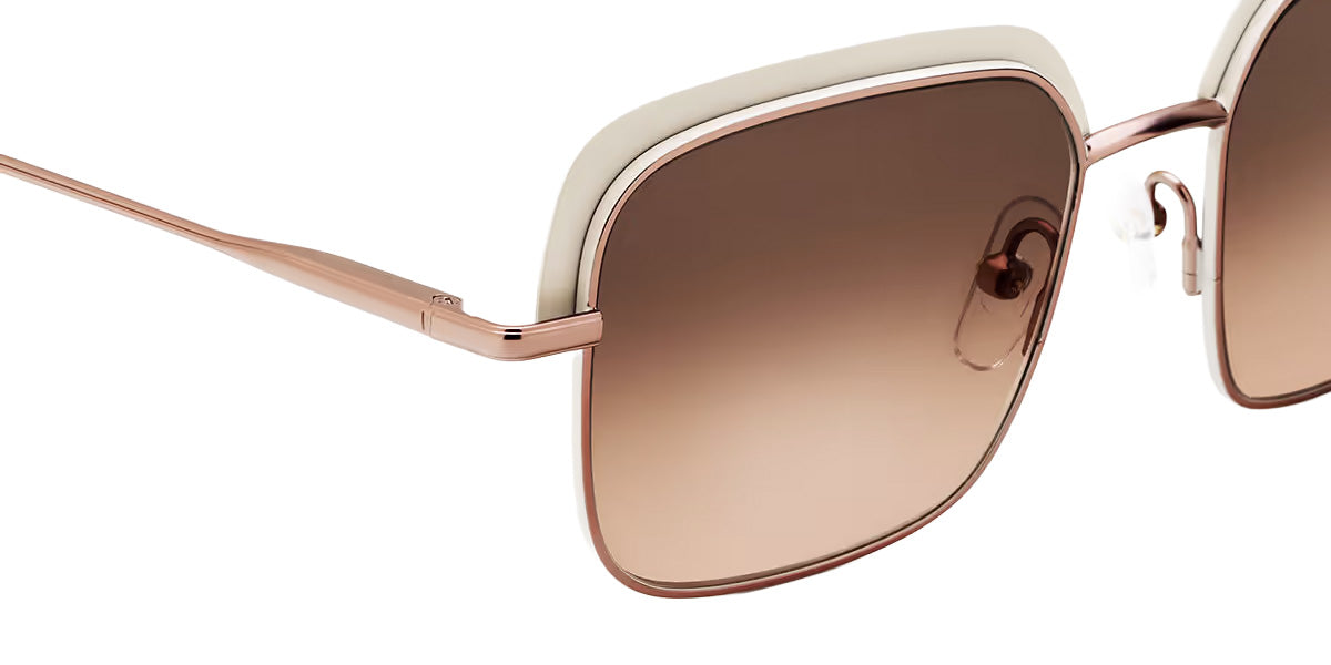 Etnia Barcelona® DORA SUN Sunglasses ETB 4 DORA 51S WHPG - White
