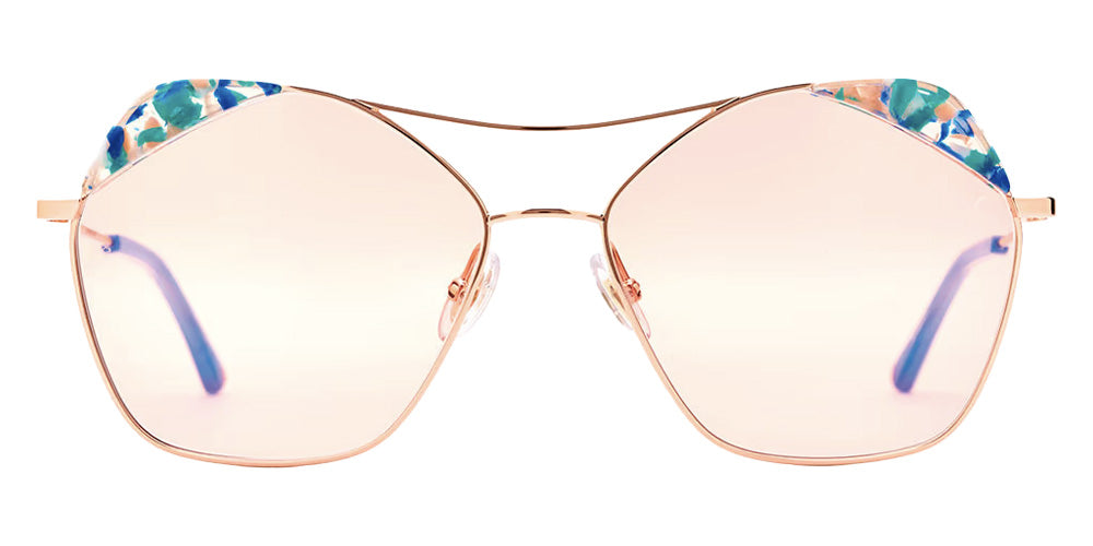 Etnia Barcelona® KALAHARI SUN Sunglasses ETB 4 KALAHA 57S BLPK - Blue
