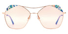 Etnia Barcelona® KALAHARI SUN Sunglasses ETB 4 KALAHA 57S BLPK - Blue