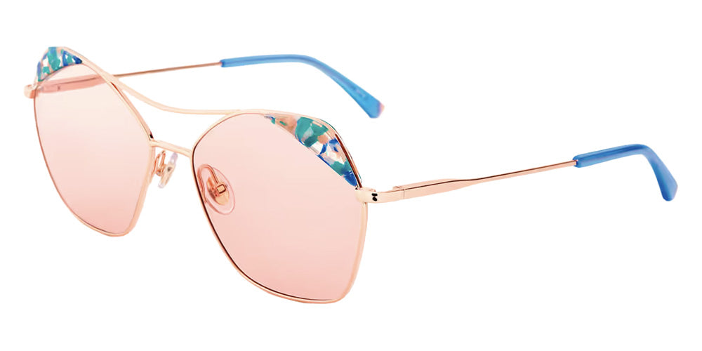 Etnia Barcelona® KALAHARI SUN Sunglasses ETB 4 KALAHA 57S BLPK - Blue