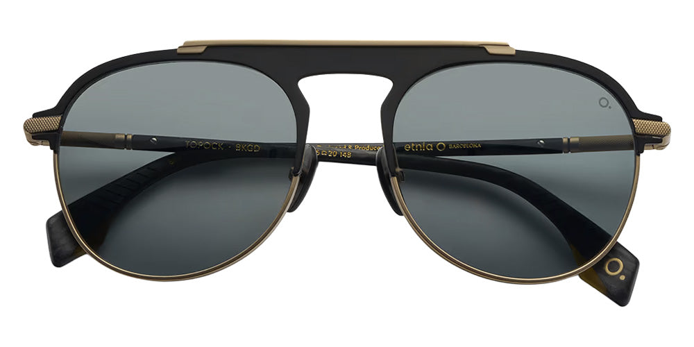 Etnia Barcelona® TOPOCK Sunglasses ETB 4 TOPOCK 55S BKGD - Black