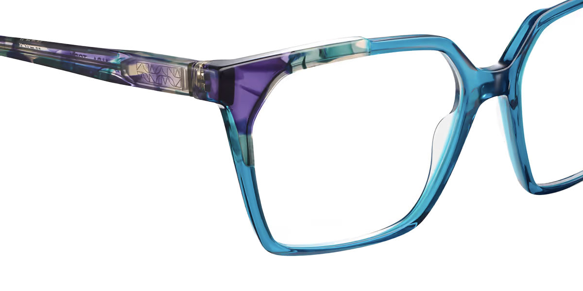 Etnia Barcelona® ALBA Eyeglasses ETB 5 ALBA 55O TQPU - Turquoise