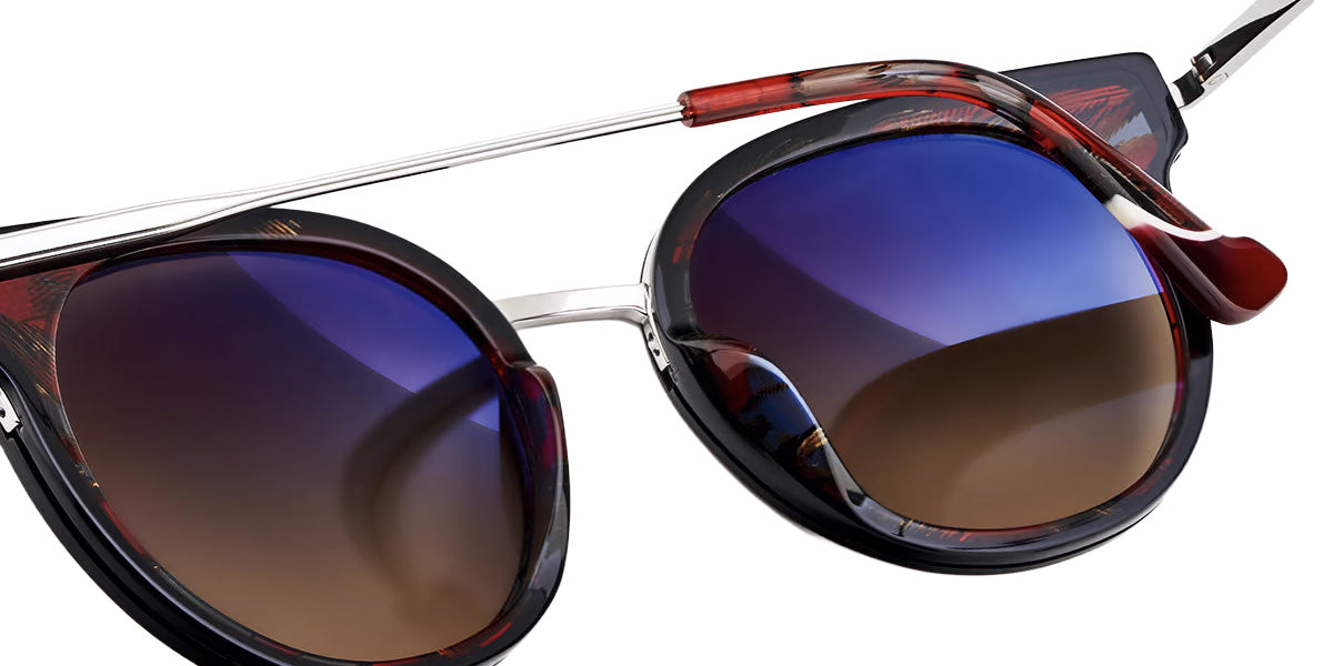Etnia Barcelona® AZORES SUN Sunglasses ETB 5 AZORES 49S RDBK - Red