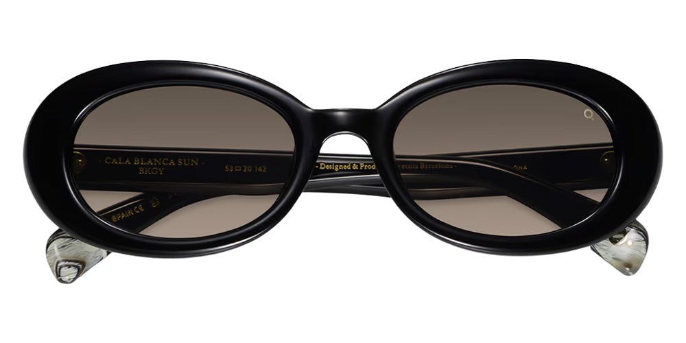 Etnia Barcelona® CALA BLANCA SUN Sunglasses ETB 5 CALABL 53S BKGY - Black