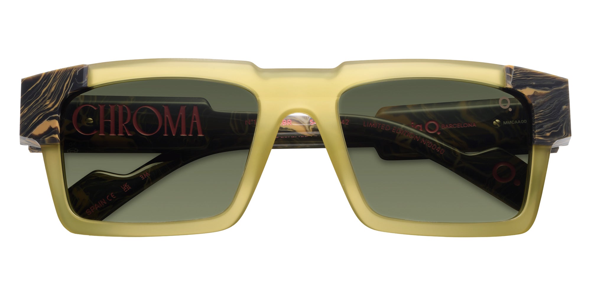 Etnia Barcelona® CHROMA N15 Sunglasses ETB 5 CHR015 54S GRBR - Green