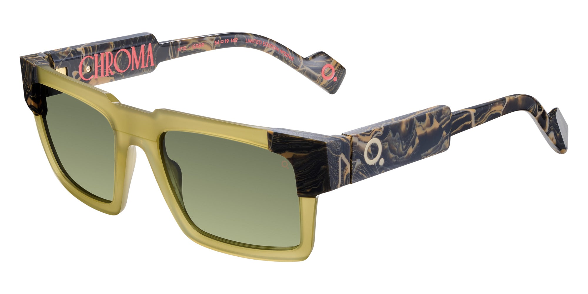 Etnia Barcelona® CHROMA N15 Sunglasses ETB 5 CHR015 54S GRBR - Green