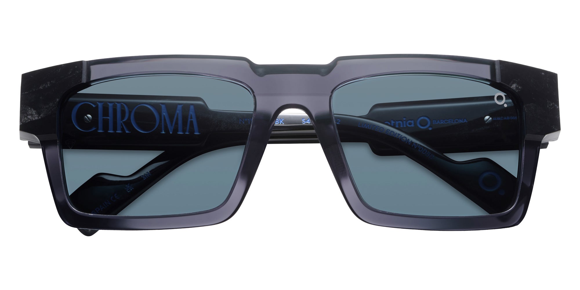 Etnia Barcelona® CHROMA N15 Sunglasses ETB 5 CHR015 54S GYBK - Gray
