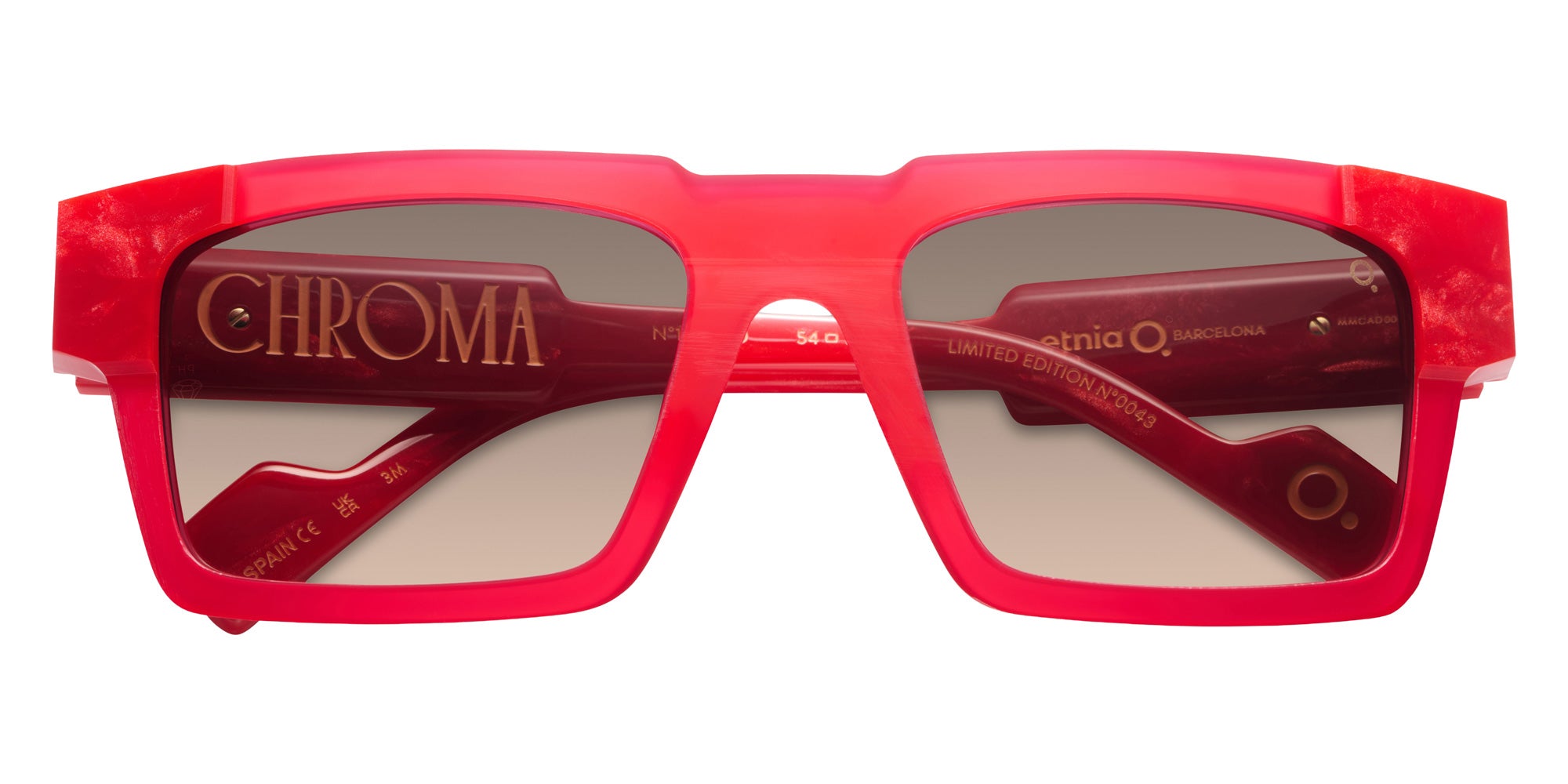 Etnia Barcelona® CHROMA N15 Sunglasses ETB 5 CHR015 54S RD - Red