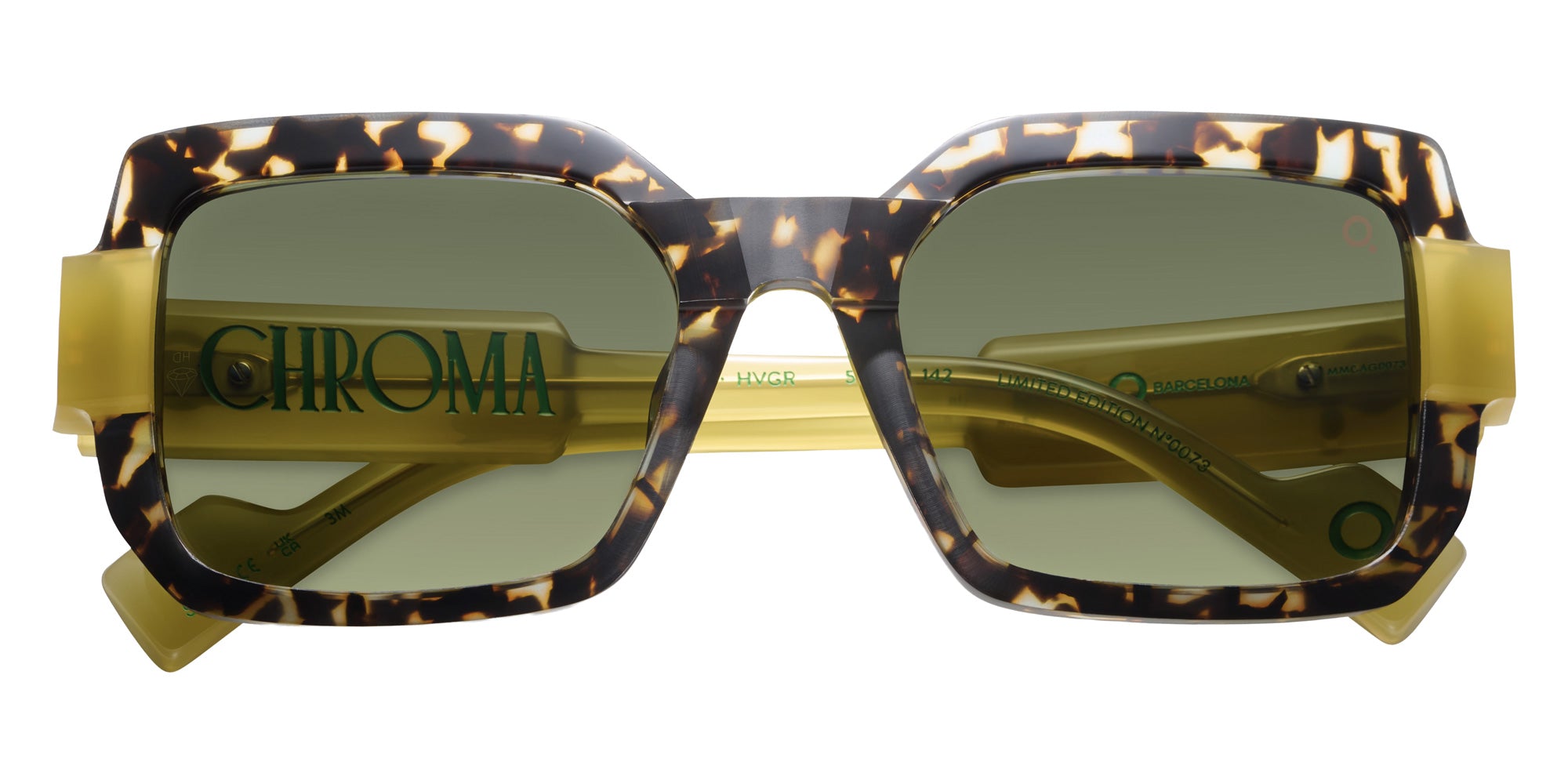 Etnia Barcelona® CHROMA N16 Sunglasses ETB 5 CHR016 53S HVGR - Havana
