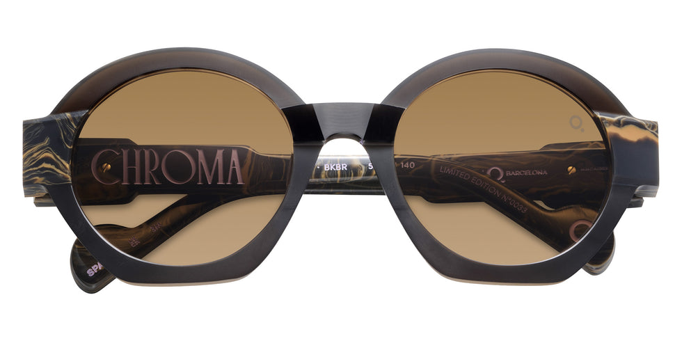 Etnia Barcelona® CHROMA N17 Sunglasses ETB 5 CHR017 52S BKBR - Black