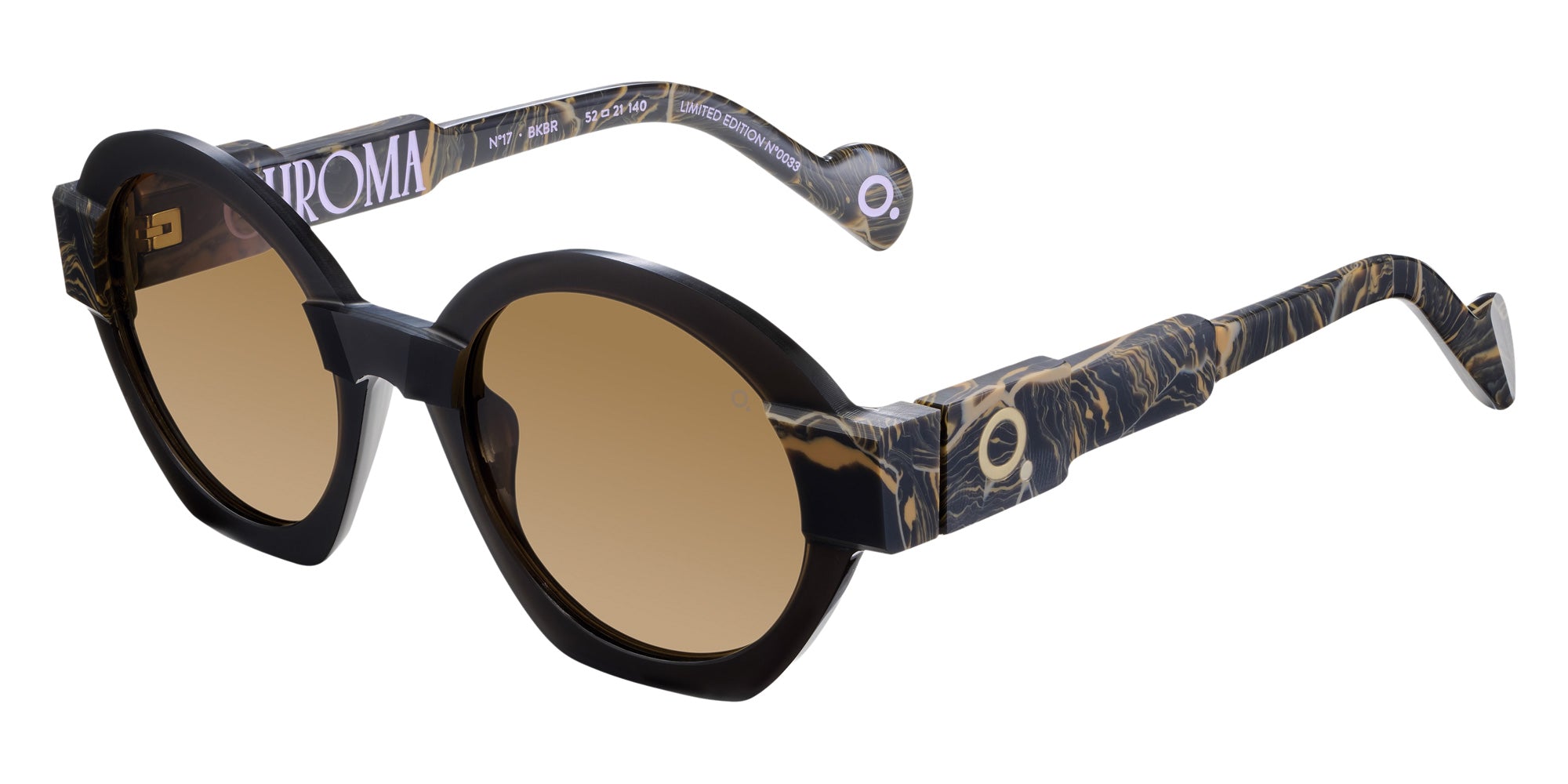 Etnia Barcelona® CHROMA N17 Sunglasses ETB 5 CHR017 52S BKBR - Black