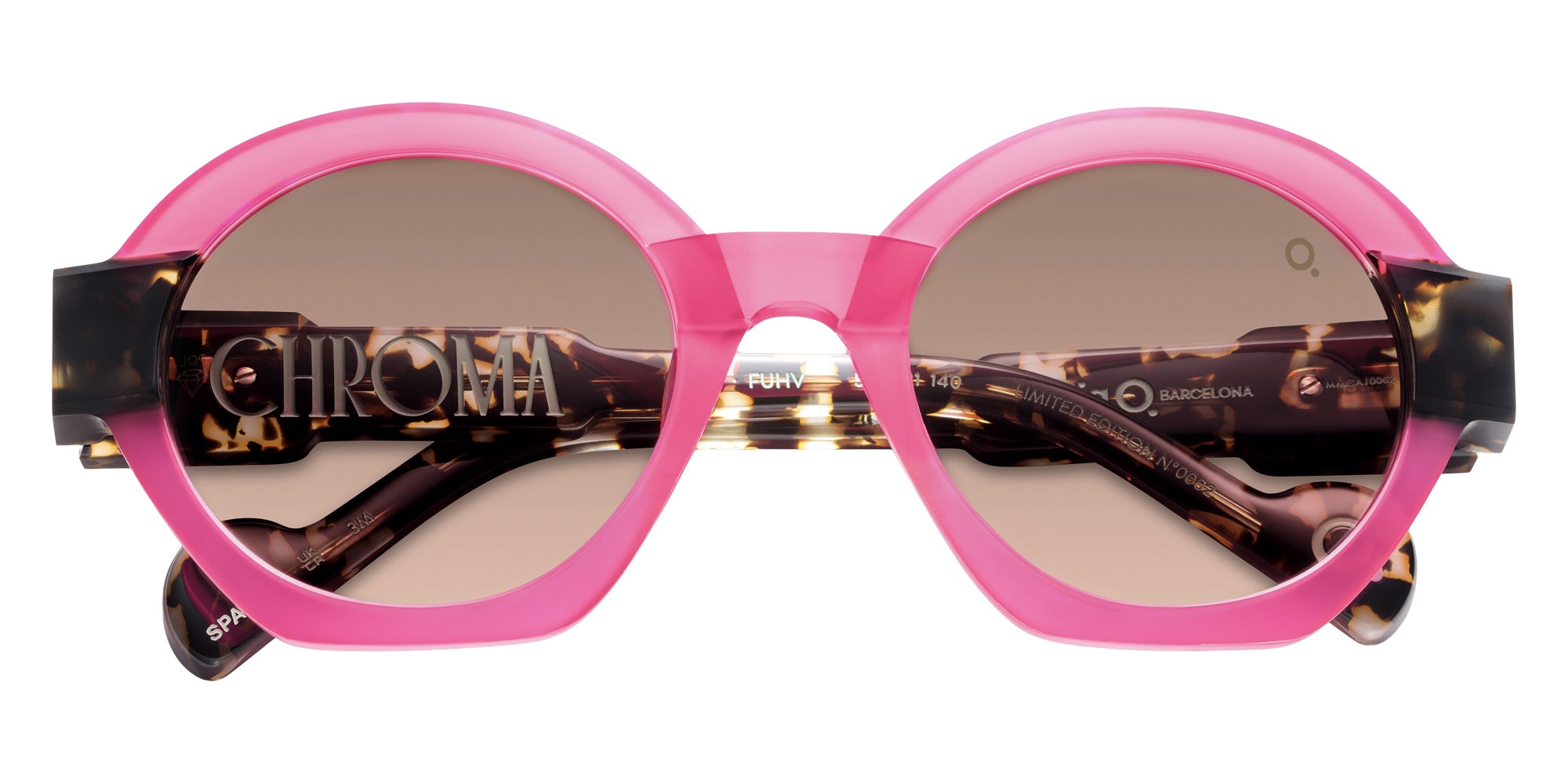 Etnia Barcelona® CHROMA N17 Sunglasses ETB 5 CHR017 52S FUHV - Fuchsia