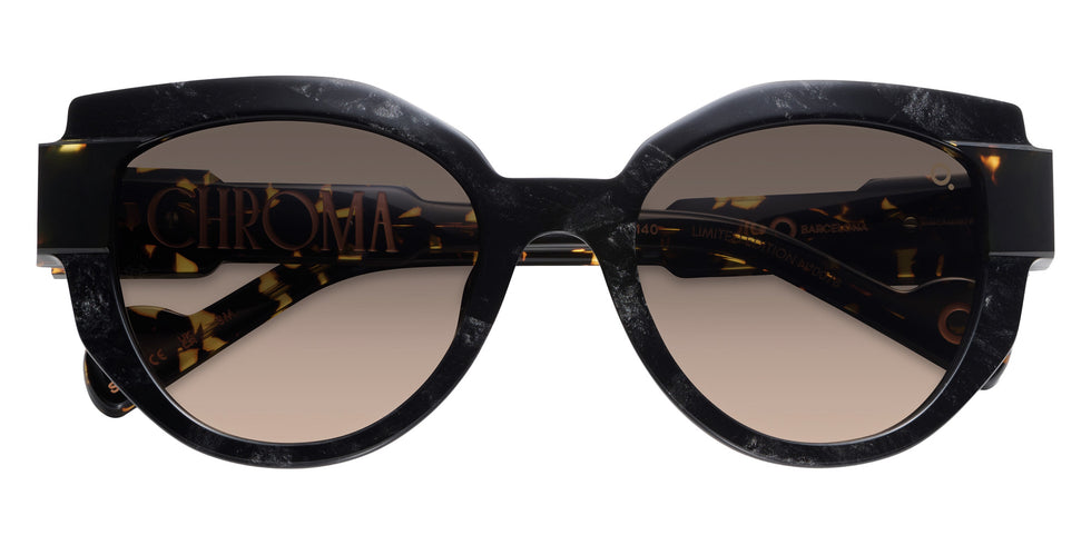 Etnia Barcelona® CHROMA N18 Sunglasses ETB 5 CHR018 52S BK - Black
