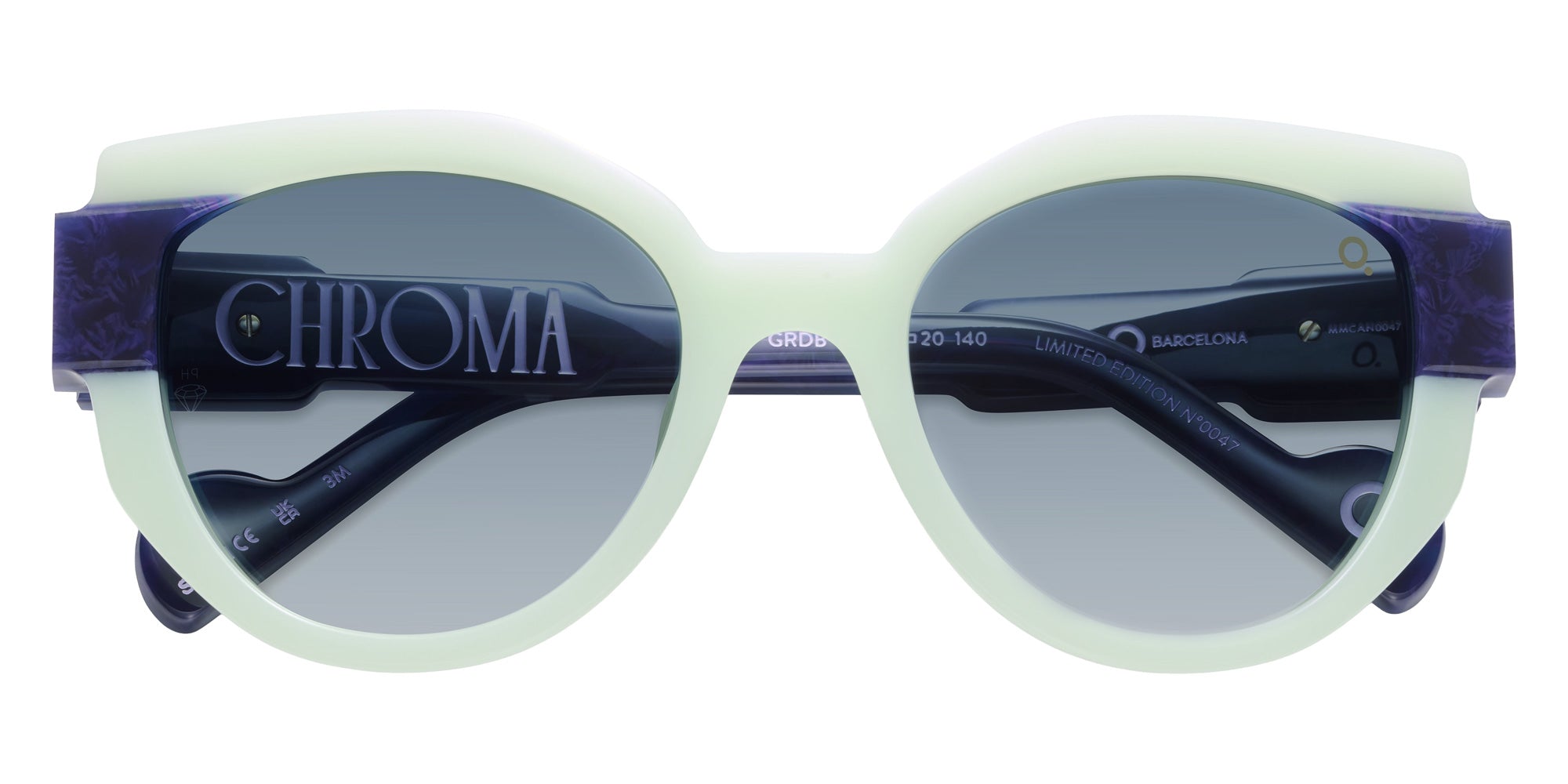 Etnia Barcelona® CHROMA N18 Sunglasses ETB 5 CHR018 52S GRDB - Green