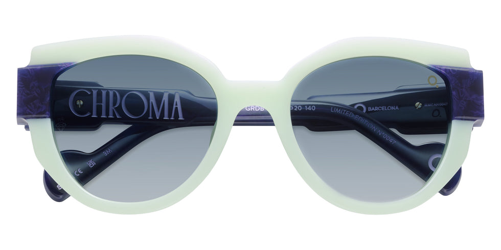 Etnia Barcelona® CHROMA N18 Sunglasses ETB 5 CHR018 52S GRDB - Green