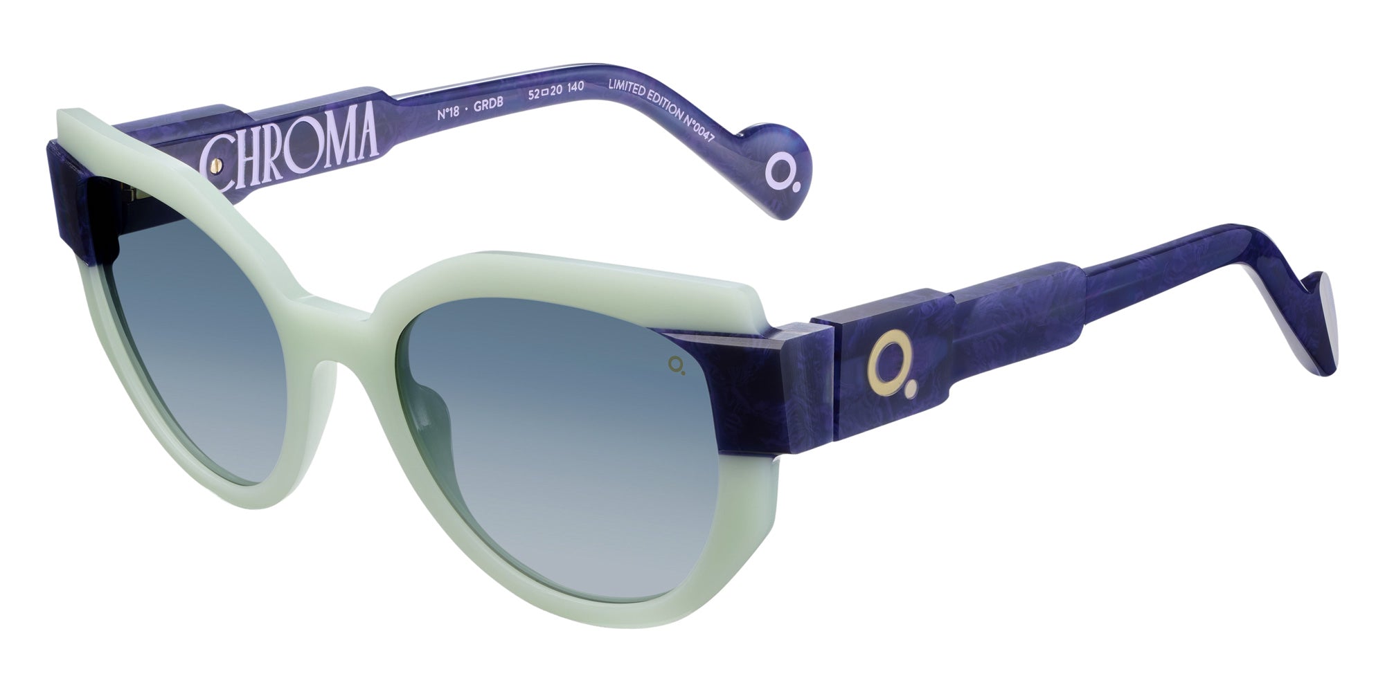 Etnia Barcelona® CHROMA N18 Sunglasses ETB 5 CHR018 52S GRDB - Green