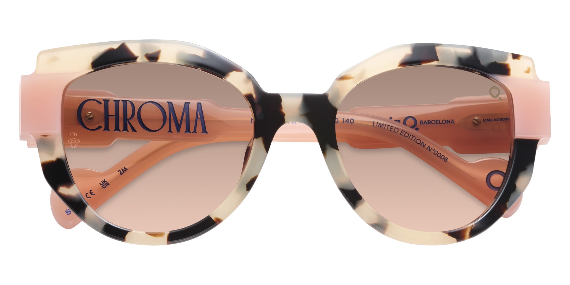 Etnia Barcelona® CHROMA N18 Sunglasses ETB 5 CHR018 52S HVPK - Havana