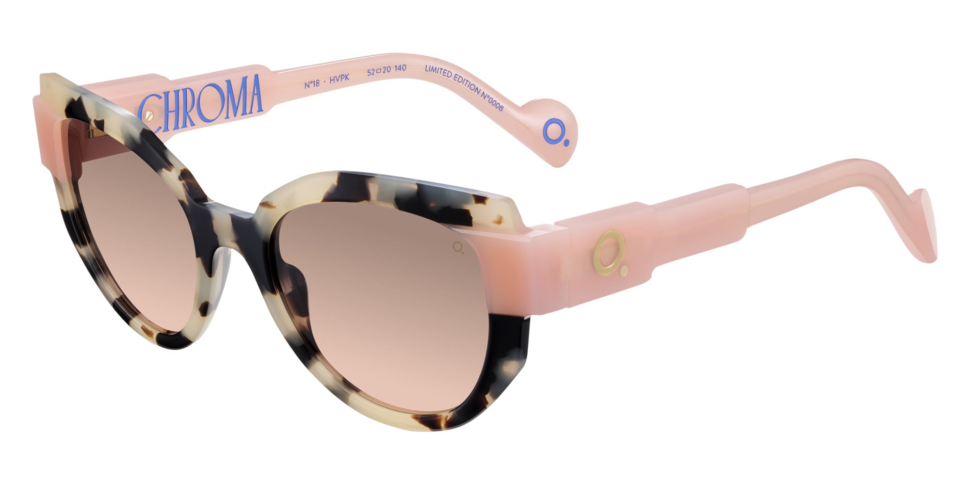 Etnia Barcelona® CHROMA N18 Sunglasses ETB 5 CHR018 52S HVPK - Havana