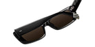 Etnia Barcelona® DEIA SUN Sunglasses ETB 5 DEIA 52S BKGY - Black