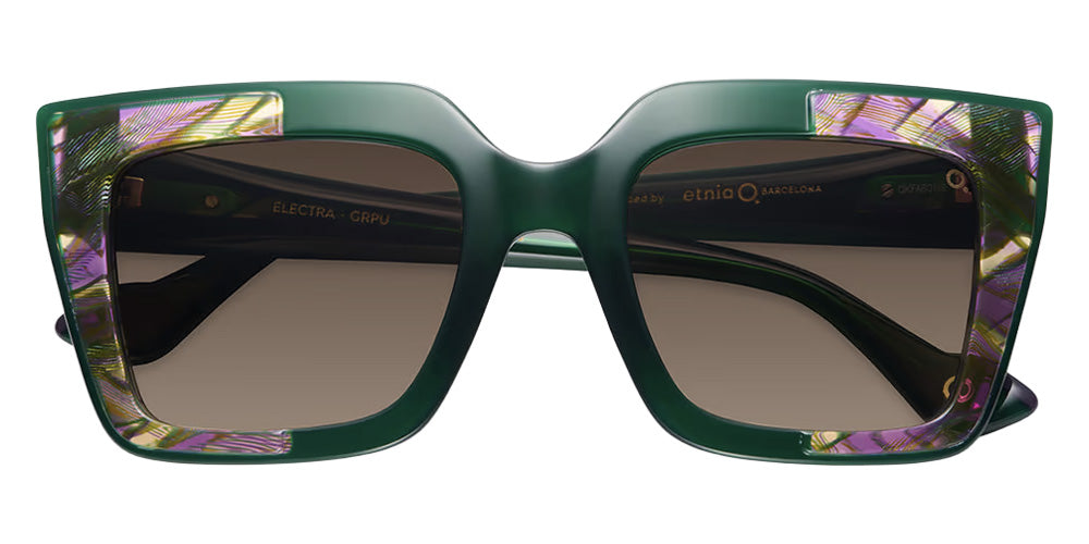 Etnia Barcelona® ELECTRA Sunglasses ETB 5 ELECTR 52S GRPU - Green
