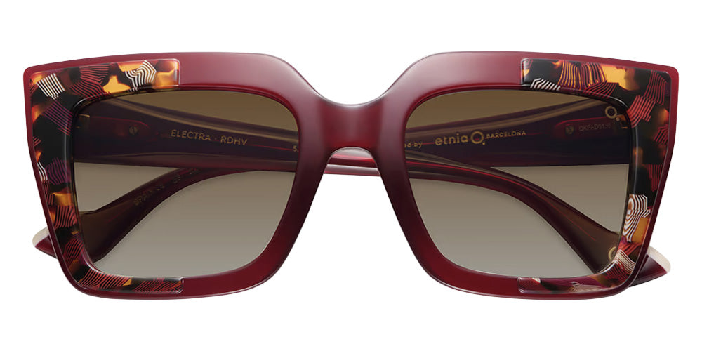 Etnia Barcelona® ELECTRA Sunglasses ETB 5 ELECTR 52S RDHV - Red