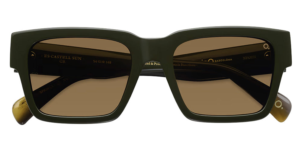 Etnia Barcelona® ES CASTELL SUN Sunglasses ETB 5 ESCAST 54S GR - Green