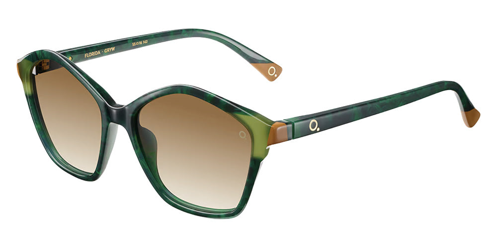 Etnia Barcelona® FLORIDA Sunglasses ETB 5 FLORID 55S GRYW - Green