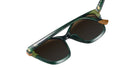 Etnia Barcelona® FLORIDA Sunglasses ETB 5 FLORID 55S GRYW - Green