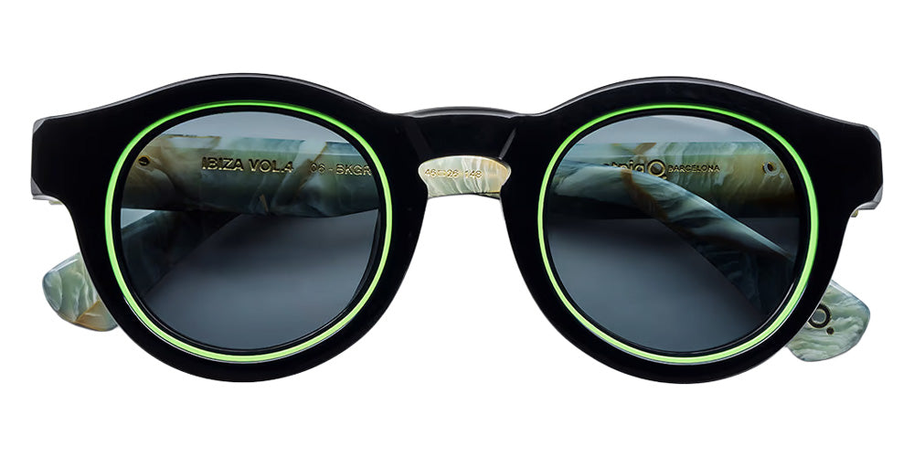 Etnia Barcelona® IBIZA 06 SUN Sunglasses ETB 5 IBIZ06 46S BKGR - Black