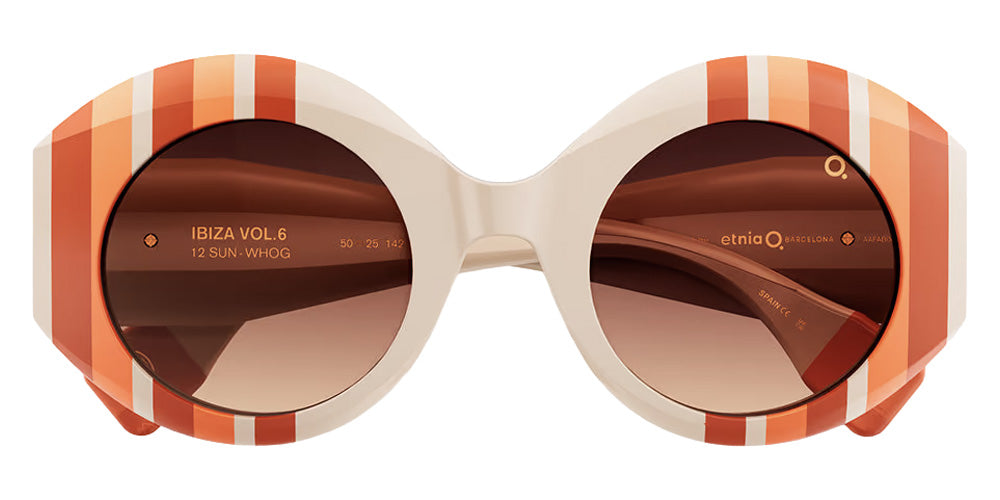 Etnia Barcelona® IBIZA 12 Sunglasses ETB 5 IBIZ12 50S WHOG - White