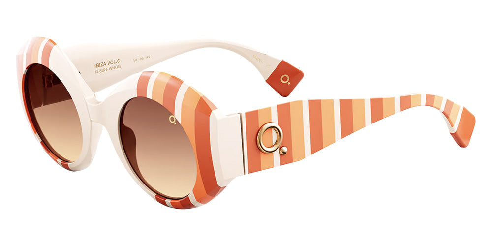 Etnia Barcelona® IBIZA 12 Sunglasses ETB 5 IBIZ12 50S WHOG - White