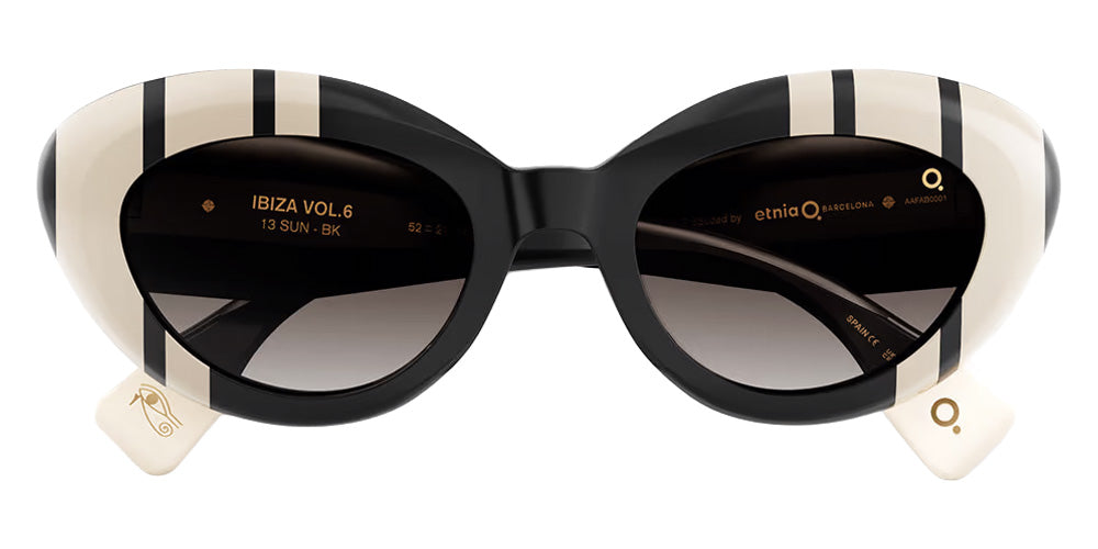 Etnia Barcelona® IBIZA 13 Sunglasses ETB 5 IBIZ13 52S BK - Black