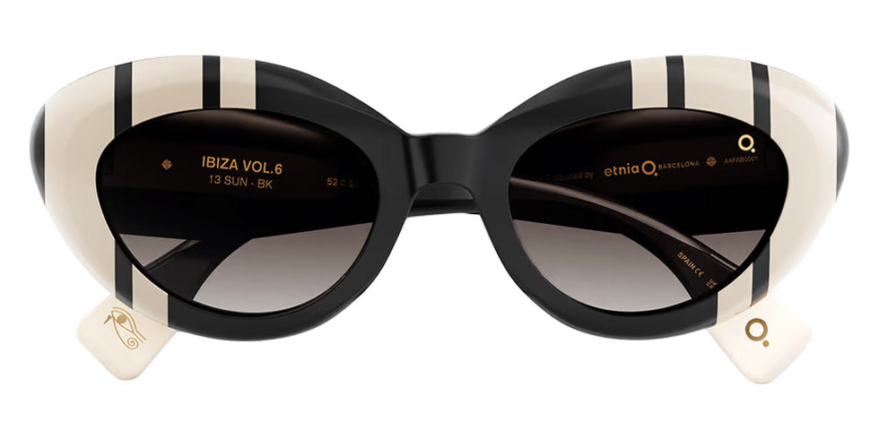 Etnia Barcelona® IBIZA 13 Sunglasses ETB 5 IBIZ13 52S BK - Black