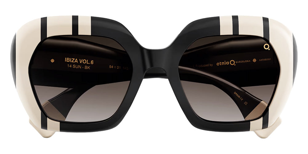 Etnia Barcelona® IBIZA 14 Sunglasses ETB 5 IBIZ14 54S BK - Black