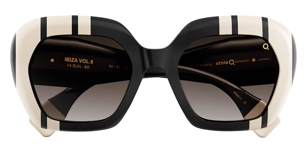 Etnia Barcelona® IBIZA 14 Sunglasses ETB 5 IBIZ14 54S BK - Black