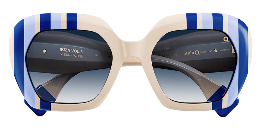 Etnia Barcelona® IBIZA 14 Sunglasses ETB 5 IBIZ14 54S WHBL - White