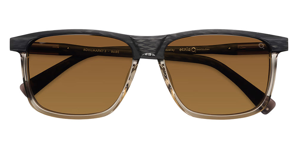 Etnia Barcelona® KOHLMARKT 3 Sunglasses ETB 5 KOHLM3 59S BKBE - Black