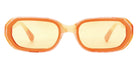 Etnia Barcelona® LESTAT SUN Sunglasses ETB 5 LESTAT 53S WHOG - White/Orange