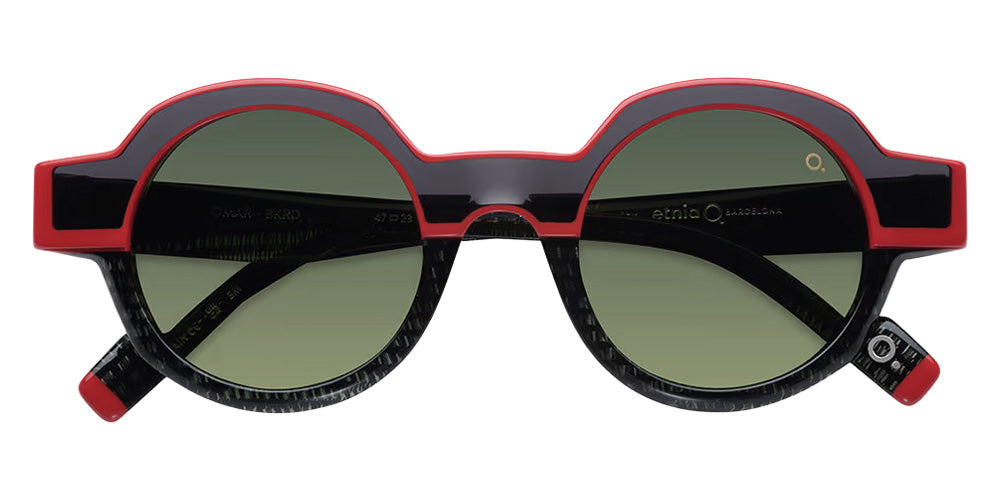 Etnia Barcelona® OMAR Sunglasses ETB 5 OMAR 47S BKRD - Black