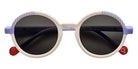 Etnia Barcelona® PANDA SUN Sunglasses ETB 5 PANDA 45S WHPU - White
