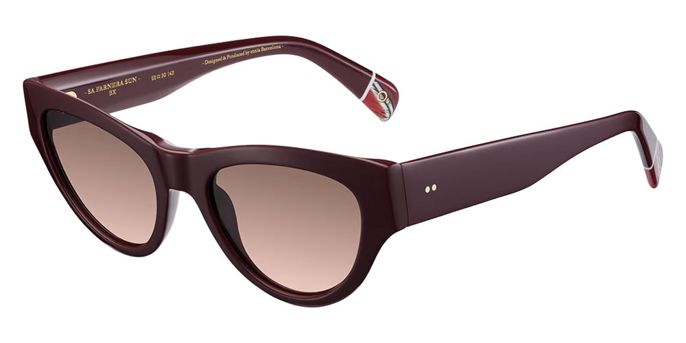 Etnia Barcelona® SA FARNERA SUN Sunglasses ETB 5 SAFARN 53S BX - Bordeaux